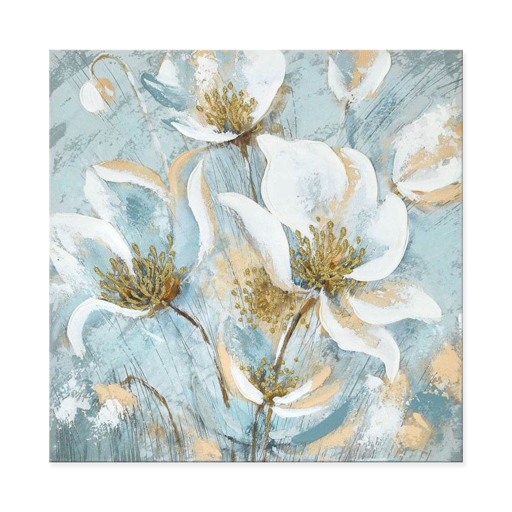 Abstract Jasmine Oil Painting