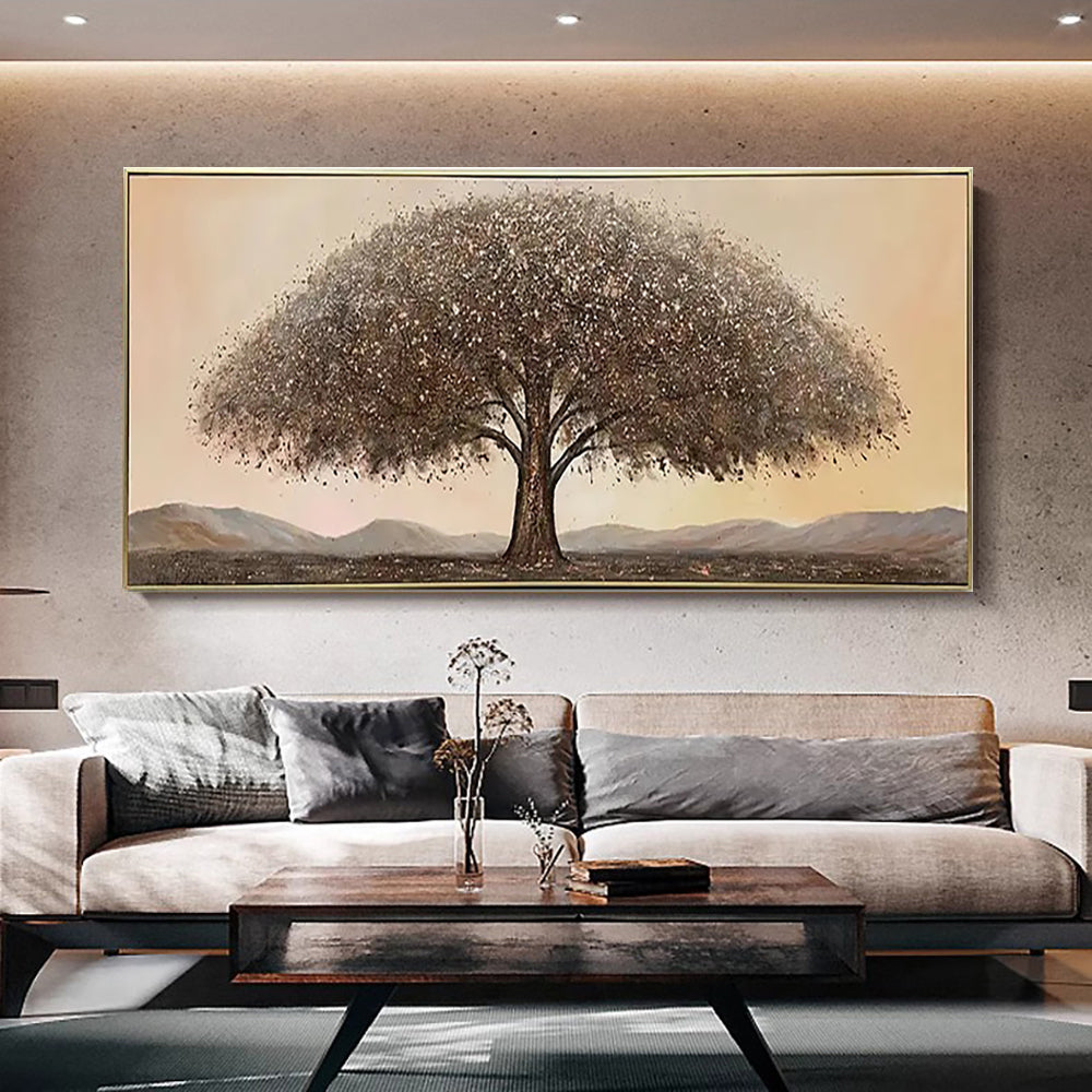 Landscape Money Tree Oil Painting