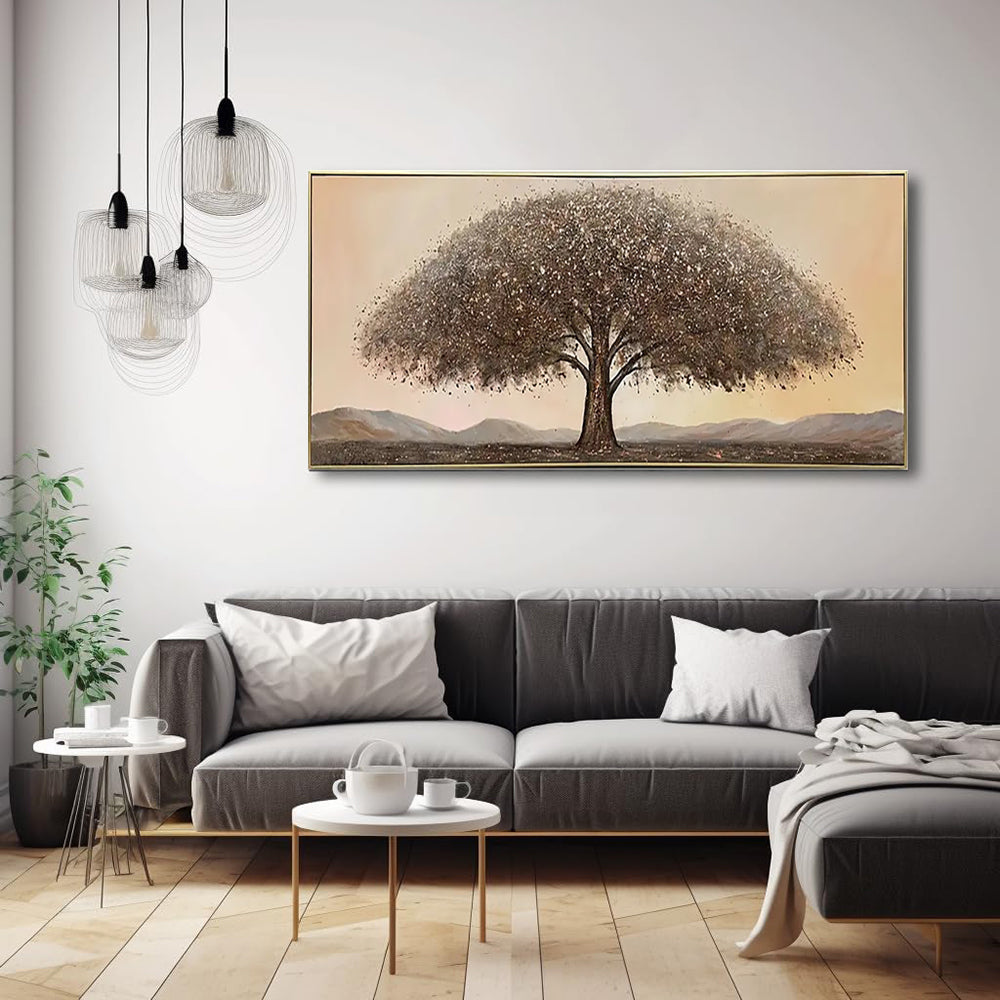 Landscape Money Tree Oil Painting