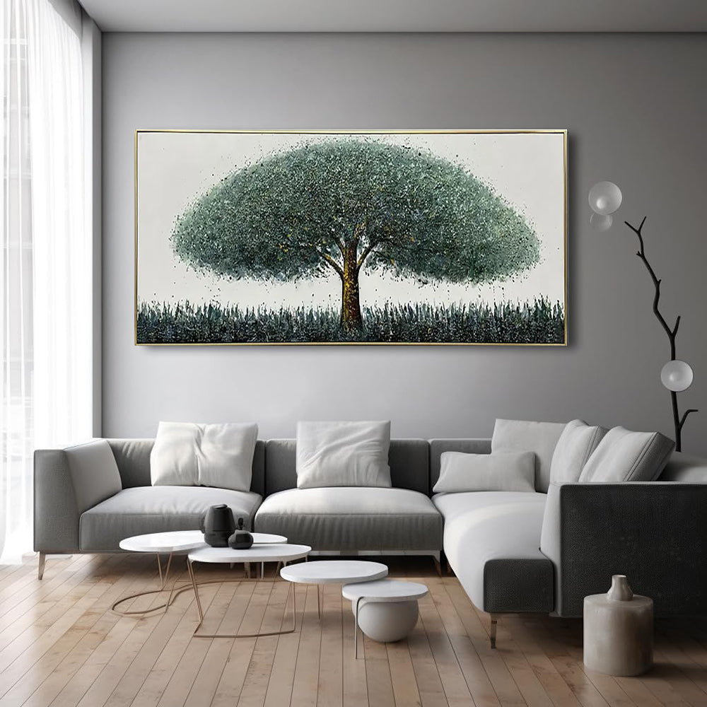Landscape Money Tree Oil Painting