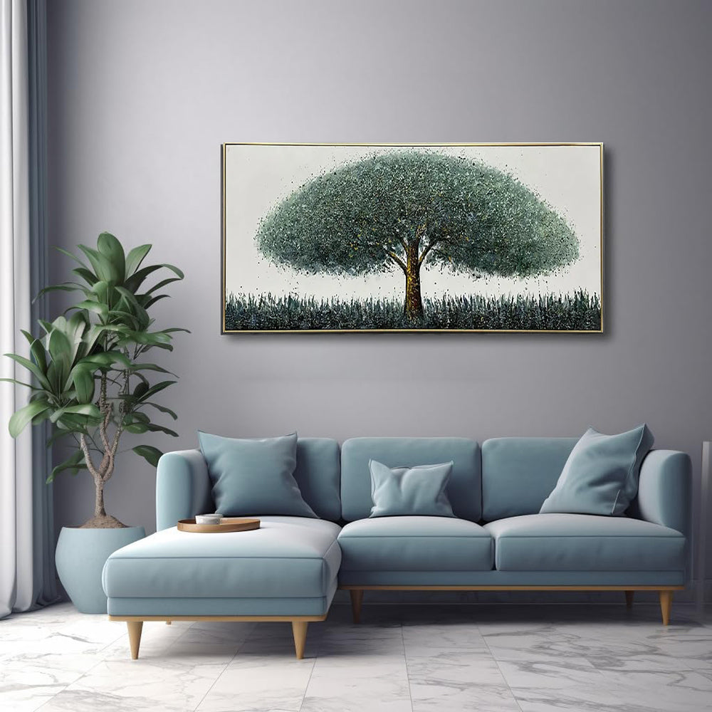 Landscape Money Tree Oil Painting