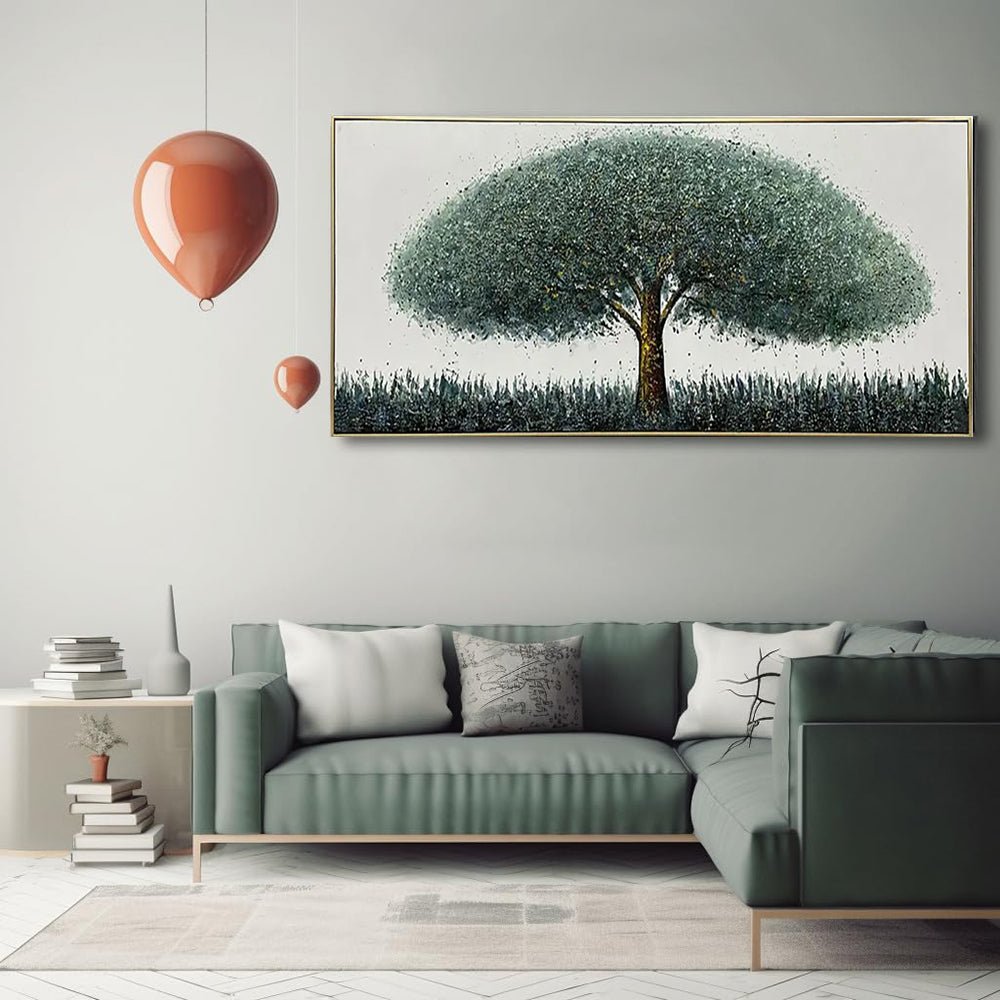 Landscape Money Tree Oil Painting